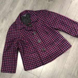 Briggs New York - cropped blazer - size 10